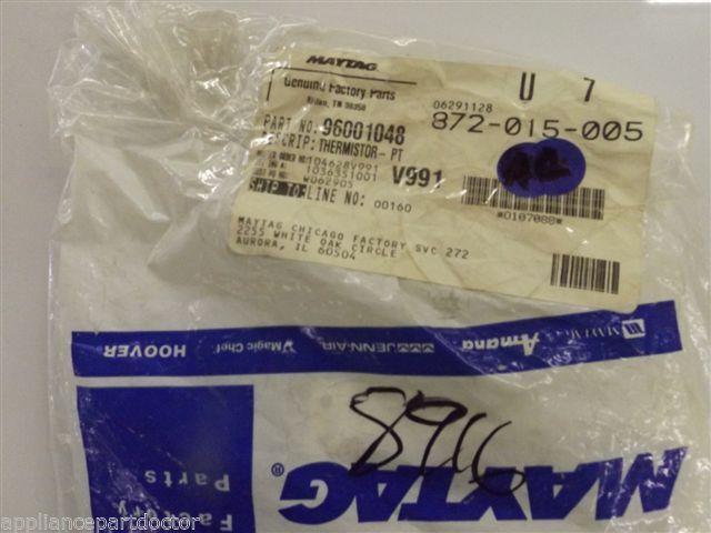 Maytag Whirlpool Air Conditioner 96001048 THERMISTOR PT NEW IN BOX Maytag Whirlpool Air Conditioner 96001048 THERMISTOR PT NEW IN BOX